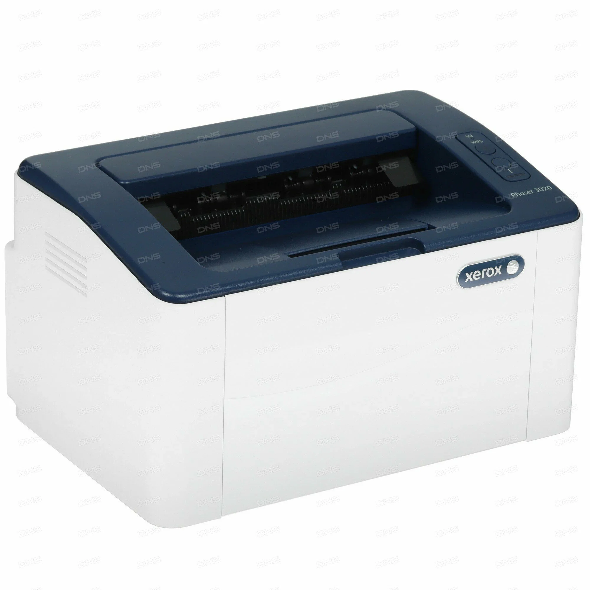 Принтер лазерный Xerox Phaser 3020 (P3020BI#), A4, ч/б, печ. до 20 стр/мин., 1200 x 1200 dpi, USB, W