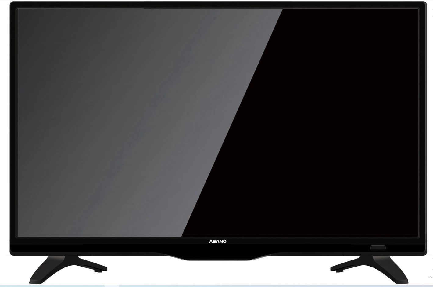 Телевизор LED 24" ASANO 24LH1020T HD черный,1366x768, HD