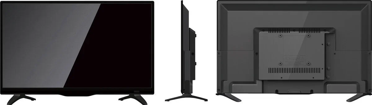 Телевизор LED 24" ASANO 24LH1020T HD черный,1366x768, HD