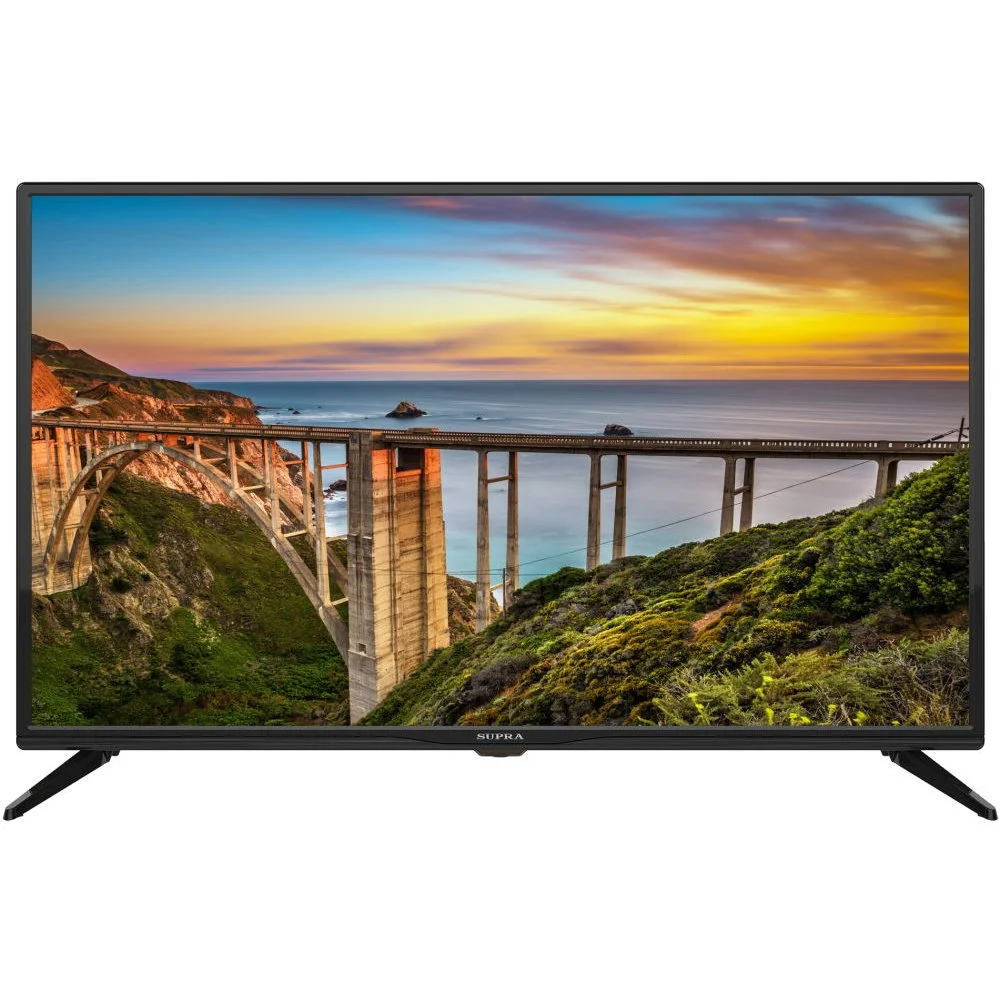 Телевизор LED 32" STV-LC32ST0080W SUPRA, 1366 x 768 HD, 2x10 Вт
