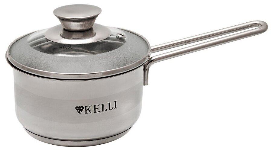 Kelli KL4239 Сотейник из нержавеющей стали 0,7л (1х9)