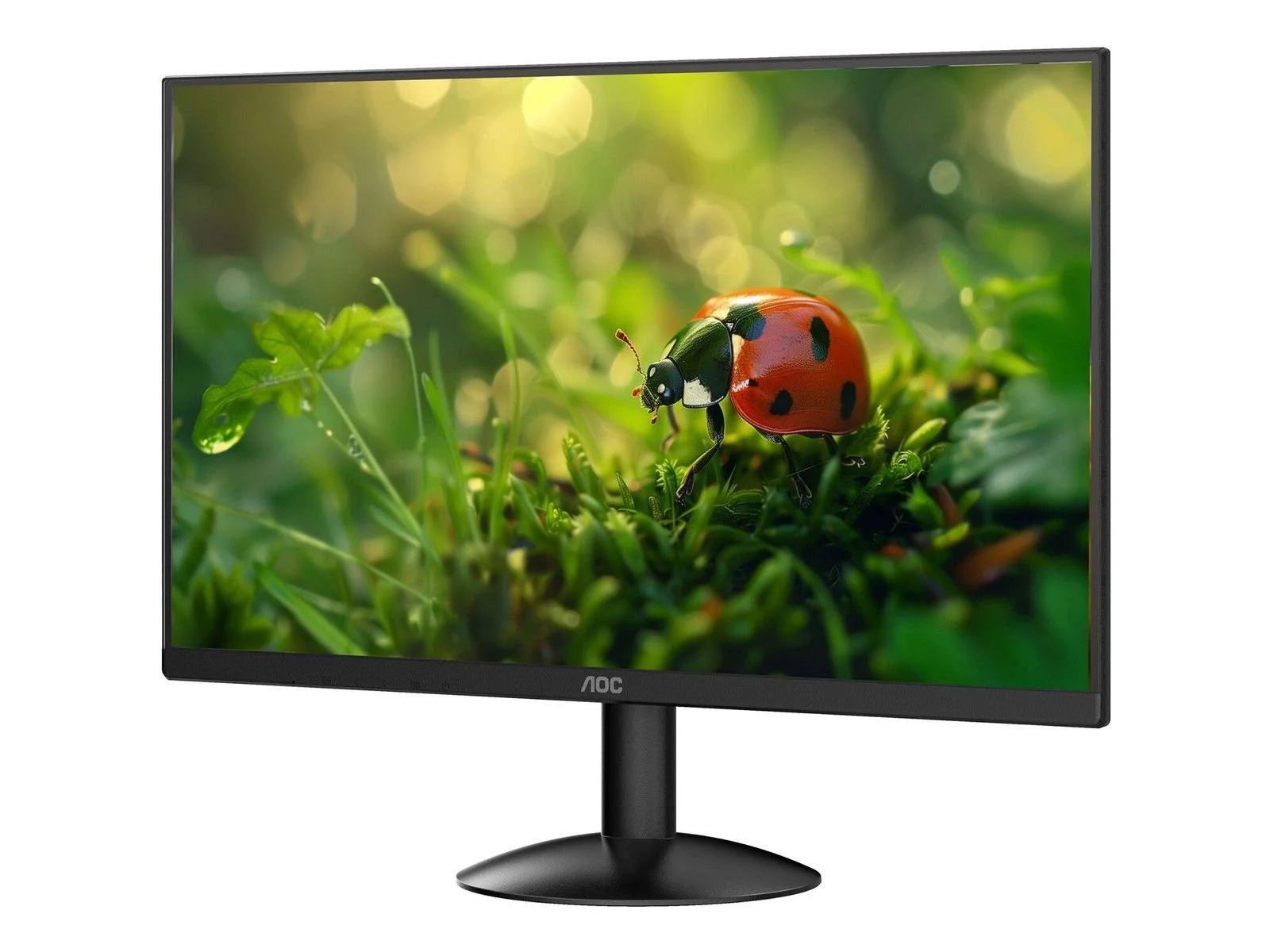 МОНИТОР 23.8" AOC 24B30H3 Black (IPS, 1920x1080, 120Hz, 1 ms, 178°/178°, 300 cd/m, 1500:1, +HDMI 1.4 (AC ext))