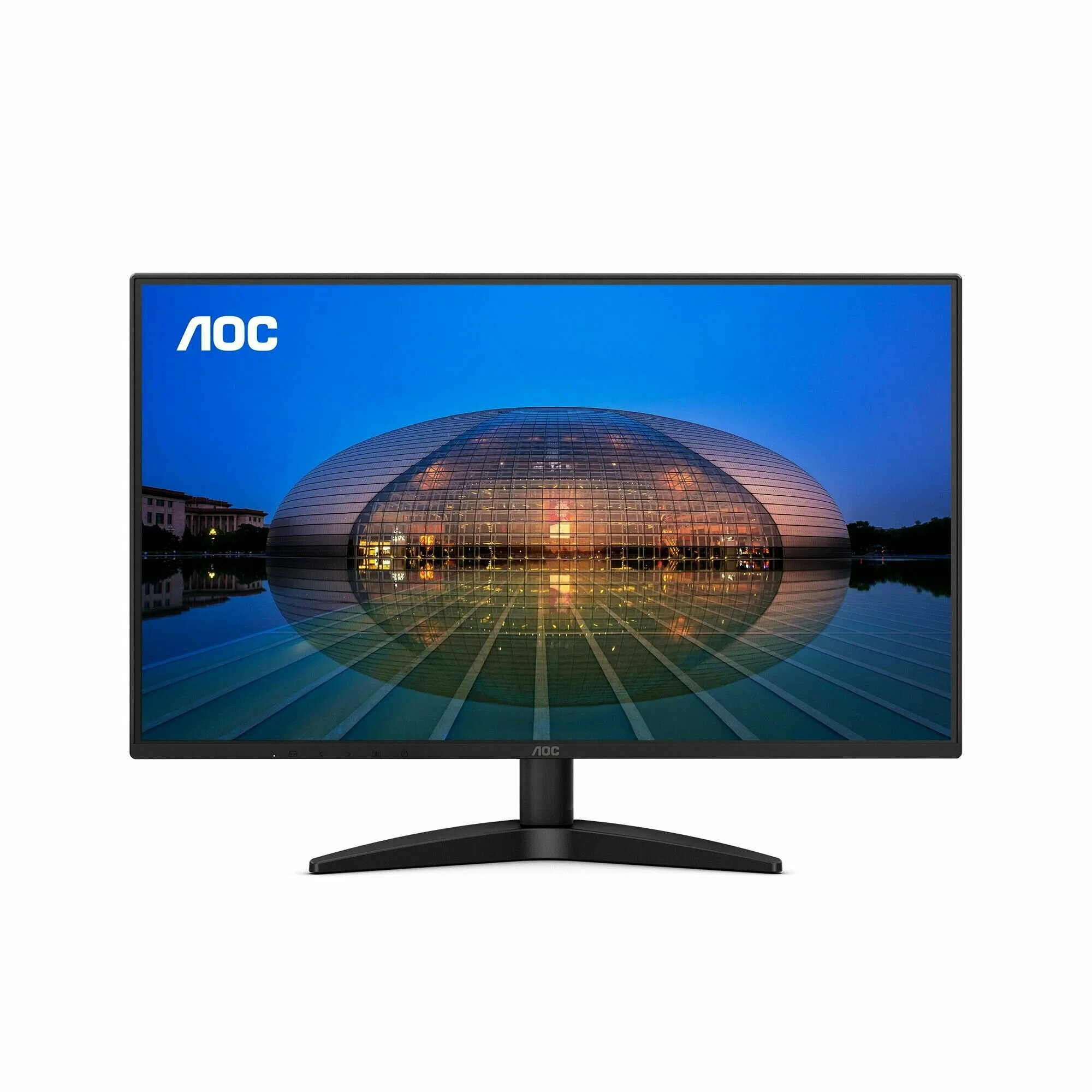 МОНИТОР 23.8" AOC 24B31H Black (IPS, 1920x1080, 120Hz, 1 ms, 178°/178°, 250 cd/m, 1500:1, +HDMI 1.4 (AC ext))