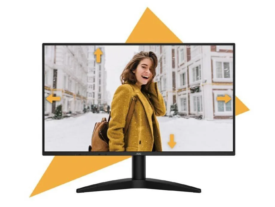 МОНИТОР 23.8" AOC 24B36H Black (IPS, 1920x1080, 120Hz, 1 ms, 178°/178°, 300 cd/m, 1500:1, +HDMI 1.4 (AC ext))