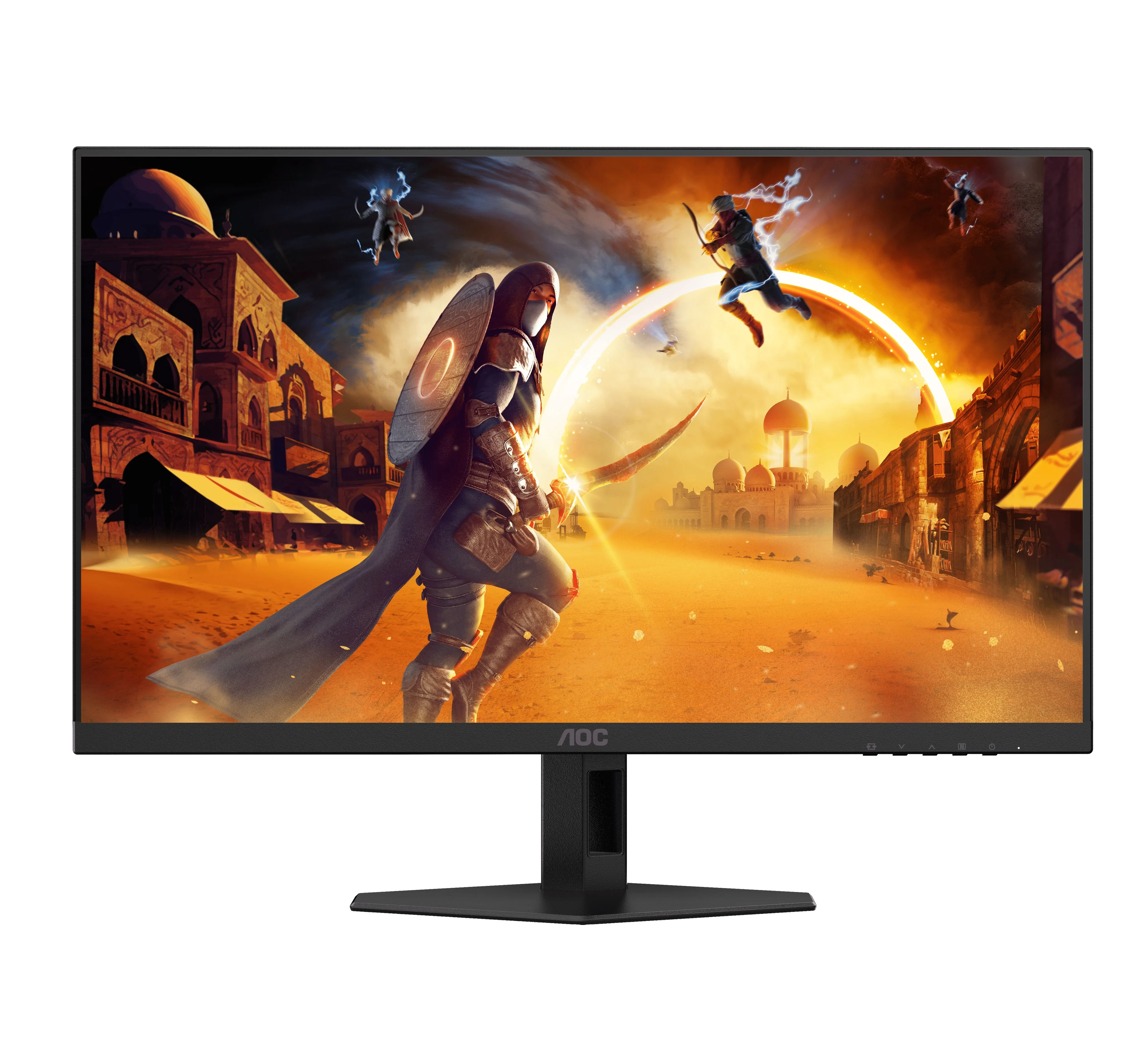 МОНИТОР 23.8" AOC Q24G4E Black (IPS, 2560x1440, 180Hz, 0.5 ms, 178°/178°, 350 cd/m, 1000:1, +2xHDMI 2.0, +DisplayPort0