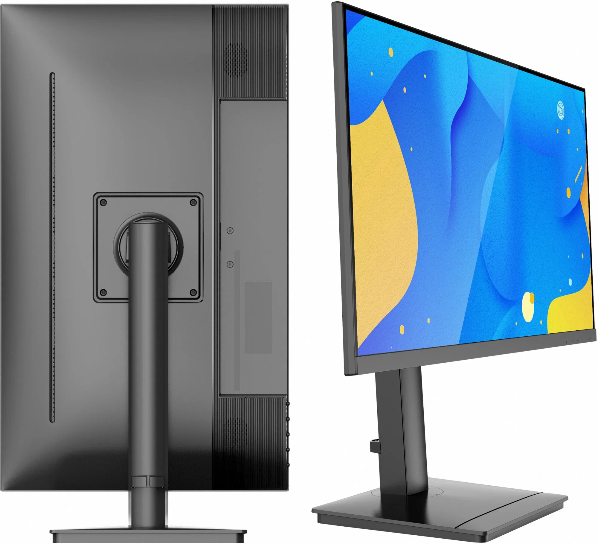 МОНИТОР 23.8" BRAVUS BVS2430P-DEMO Black с поворотом экрана (IPS, 1920x1080, 100Hz, 5 ms, 178°/178°, 250 cd/m, 1200:1, +