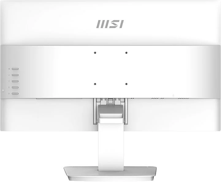 МОНИТОР 23.8" MSI PRO MP2412W White (IPS, 1920x1080, 100Hz, 1ms, 178°/178°, 250 cd/m², 3000:1, +HDMI, +DP,+ММ)