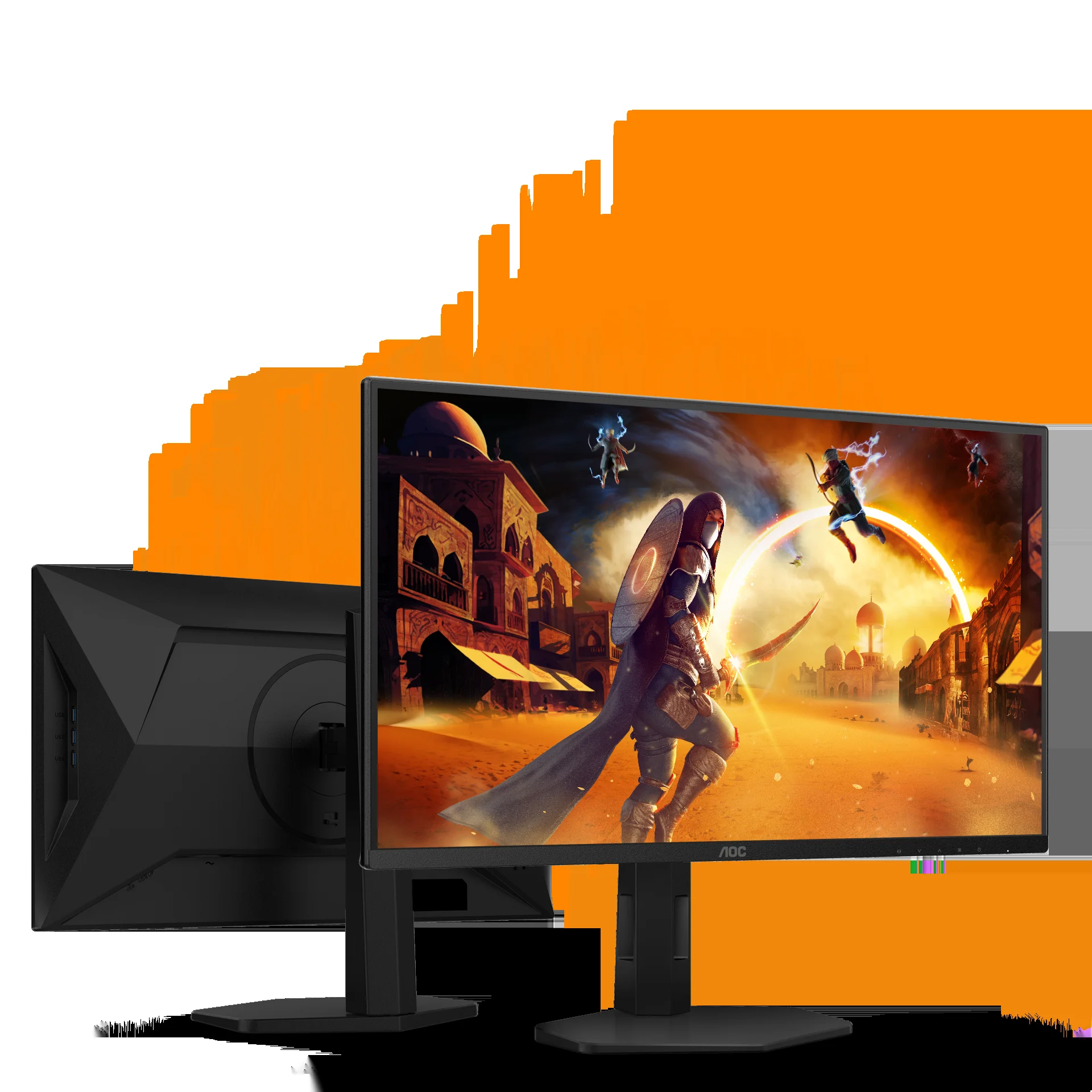 МОНИТОР 25" AOC AGON 25G4S Black с поворотом экрана (IPS, 1920x1080, 310Hz, 0.3 ms, 178°/178°, 400 cd/m, 1000:1,2xHDMI)