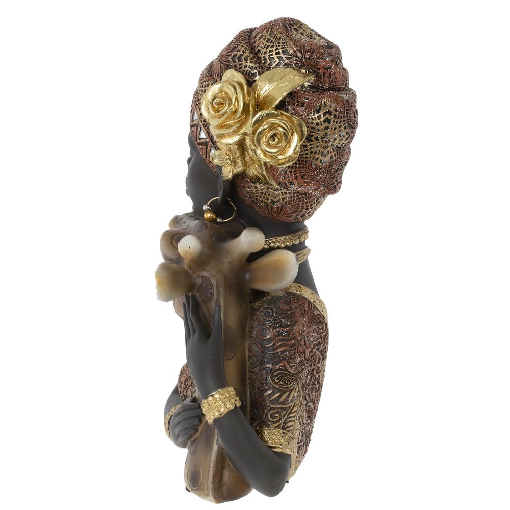 Фигурка декоративная "Африканка", L17 W11,5 H26,5 см