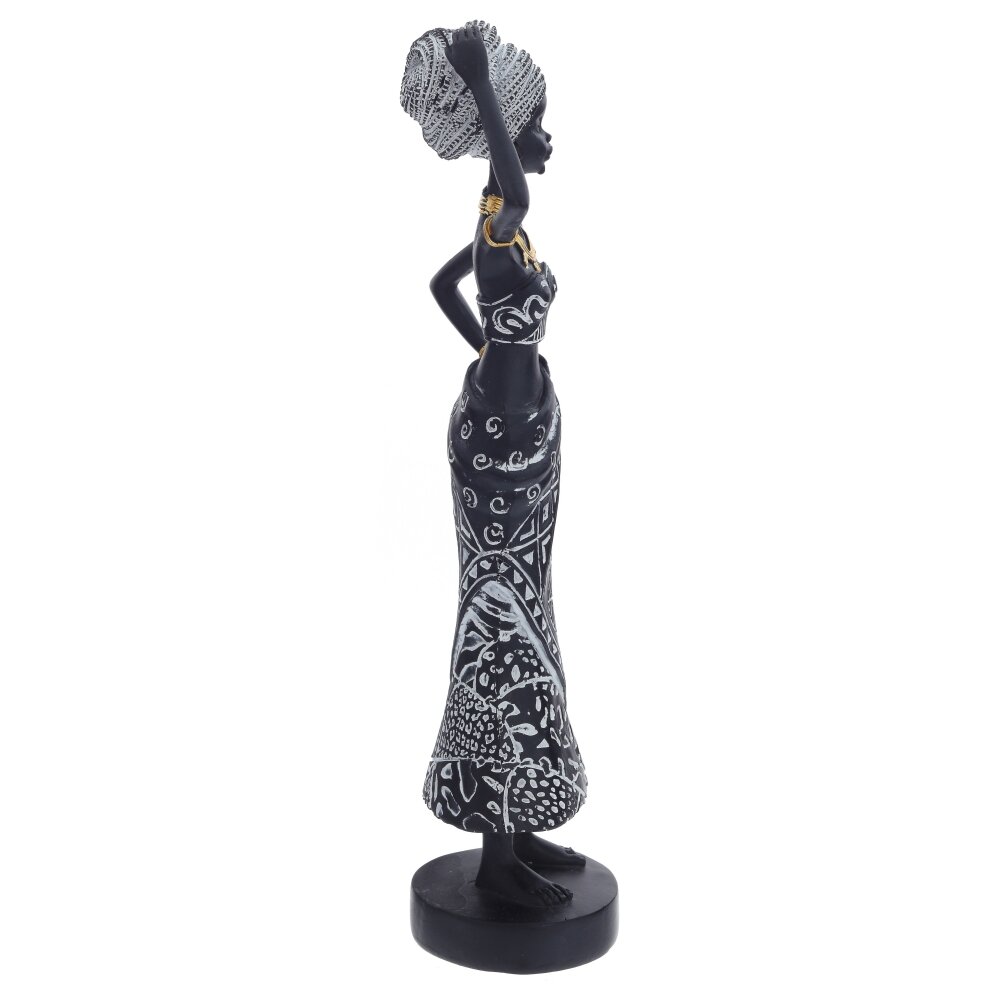 Фигурка декоративная "Африканка", L7 W6 H26,5 см