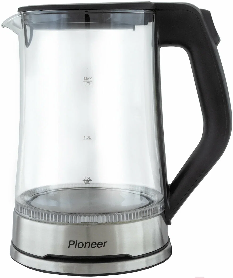 Эл,чайник Pioneer KE803G 2200Вт, 1,7л, стекло
