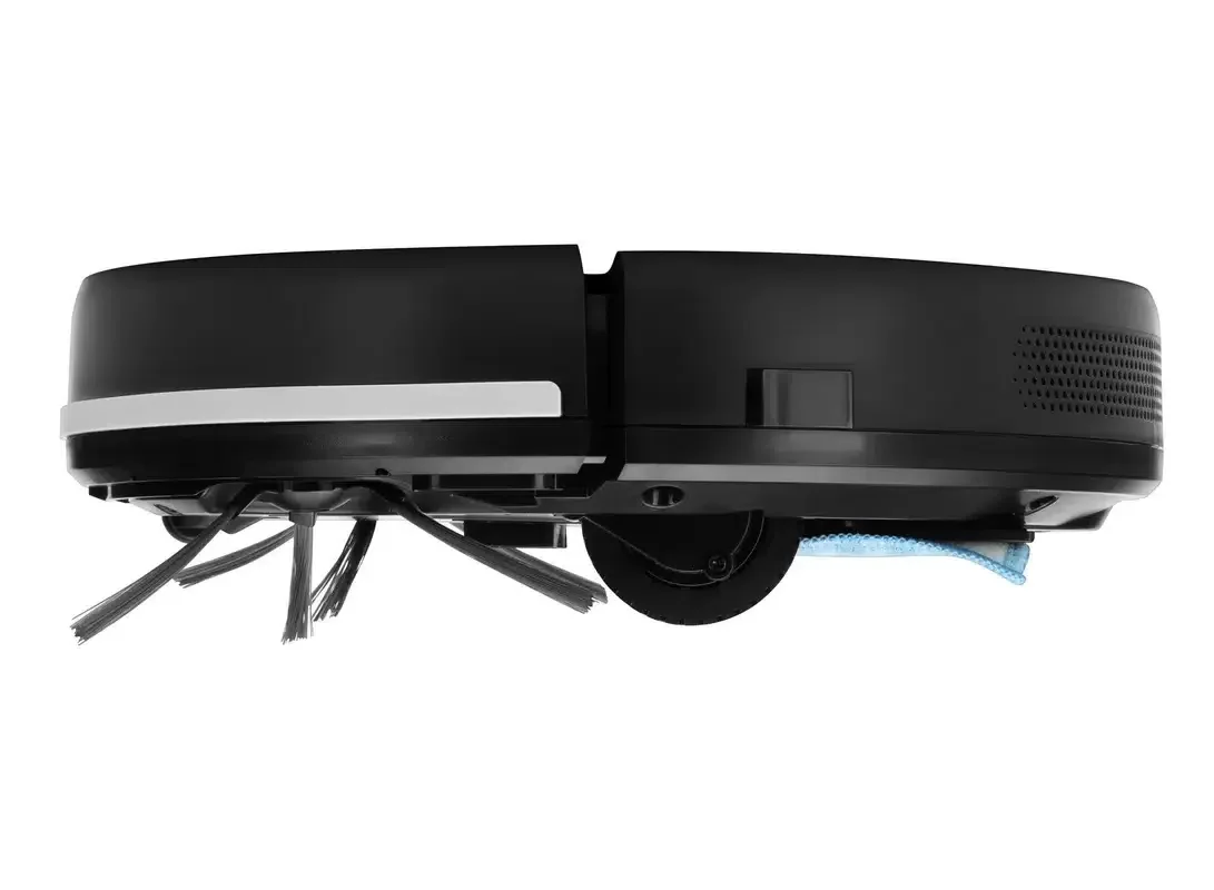 Робот-пылесос Starwind SRV3950 черный, 18 Вт, 1500 мА·ч Li-Ion, уборка влажная/сухая, пылесборник контейнер 0.2 л