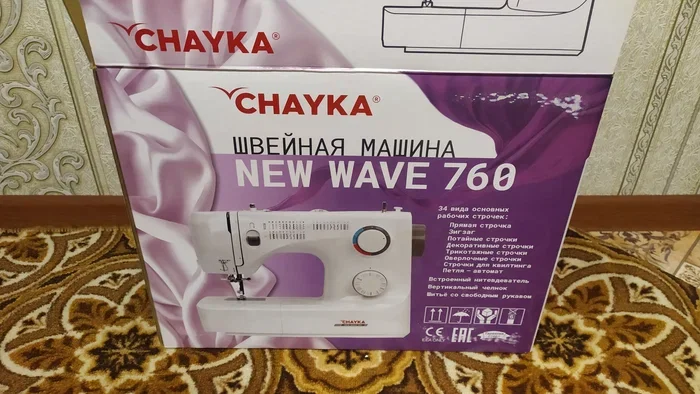 Швейная машина CHAYKA NEW WAVE 760