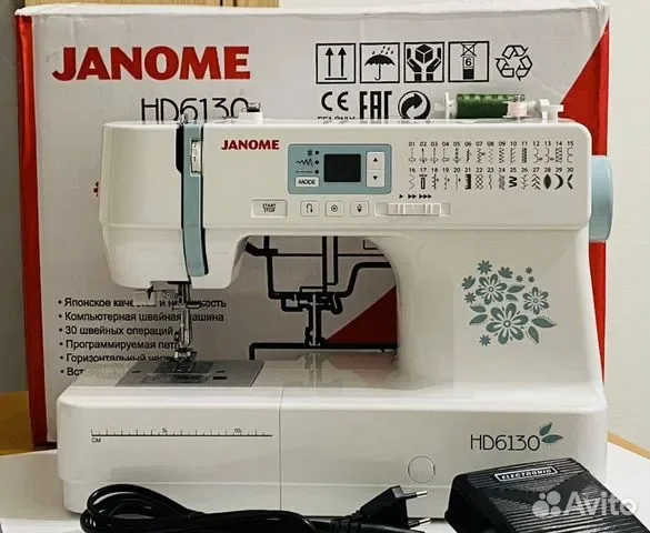 Швейная машина Janome HD6130