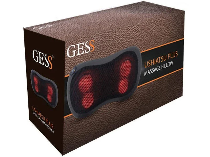 Массажер и массажный стол Gess uShiatsu Plus (беспроводная) GESS-133