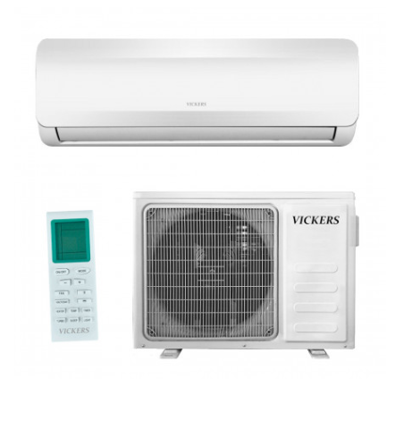 Кондиционер VICKERS VCH-24HE (24000Btu) 71кв.м 4 скорости 18-43 °C