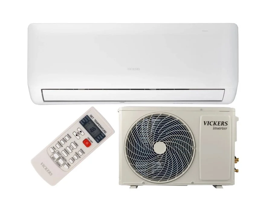 Кондиционер VICKERS VCH-24HE (24000Btu) 71кв.м 4 скорости 18-43 °C