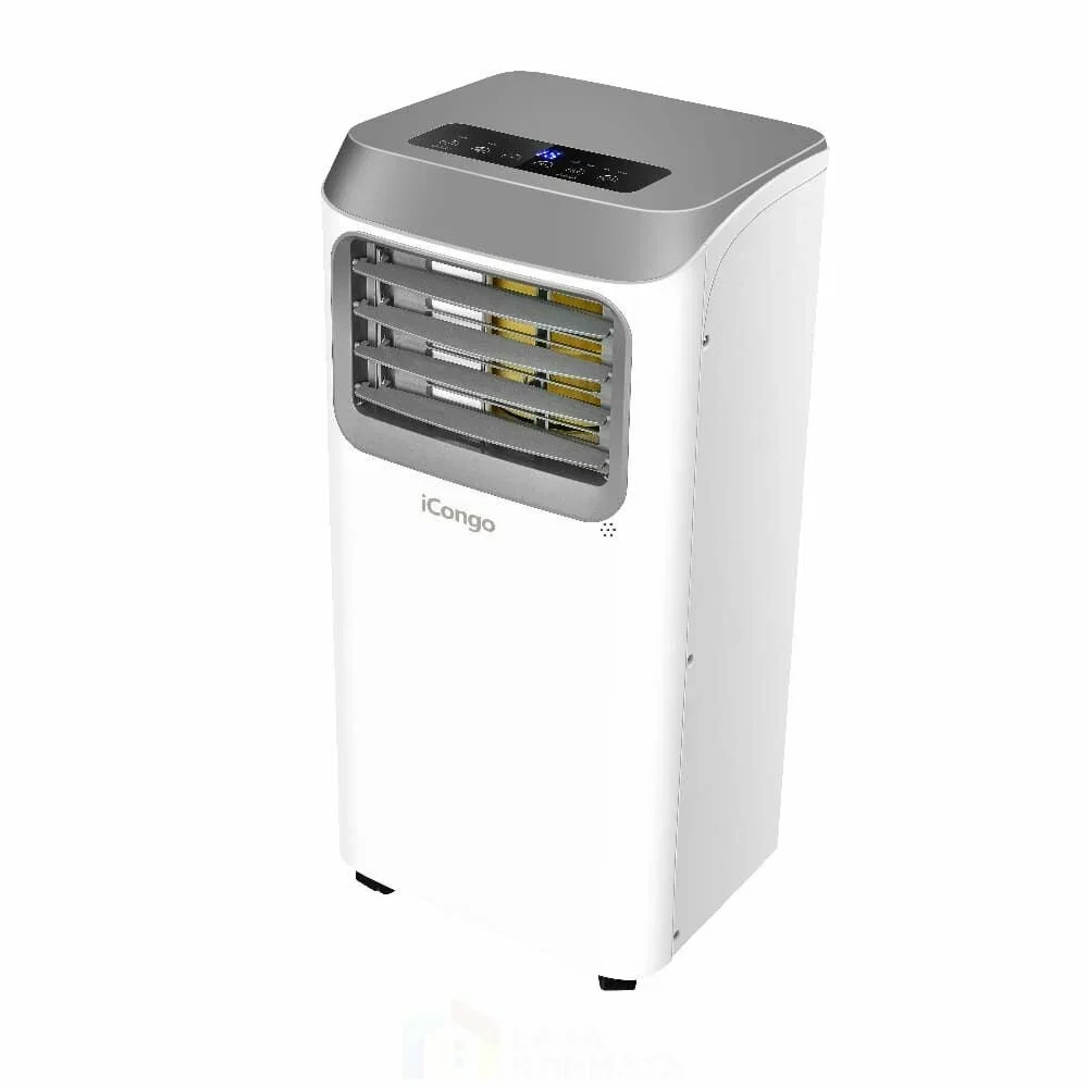 Кондиционер мобильный iCongo IAC-09CPA/PS4 (8550 Btu,25 м²,2500 ВТпоток260м3/час)