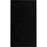 Электрическая варочная панель Kuppersberg ECO 302/домино, ширина 30 см, 2 зоны ускоренного нагрева HI-Light, 1 зона с двойным расширением, сенсорное у