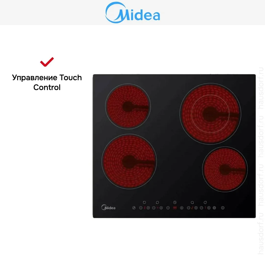 Электрическая варочная панель Midea MCHF645