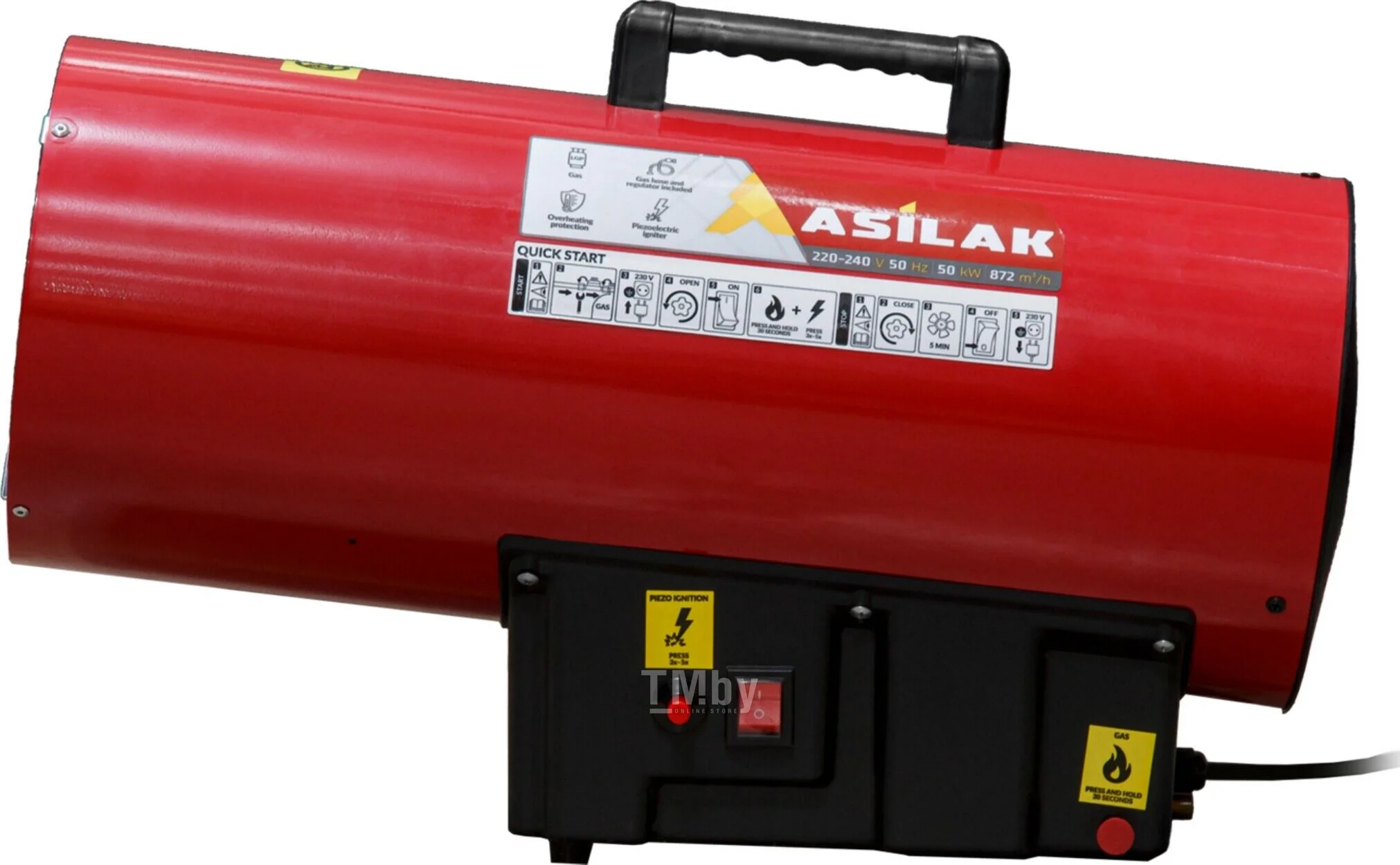 Тепловая пушка и завеса Asilak SLG-50000 (50 кВт. 872 куб.м/час) (AS6310-4)