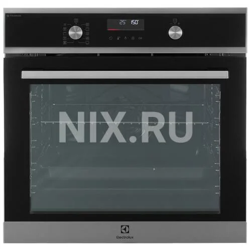Духовой шкаф Электрический Electrolux EOD6P66X серебристый/черный