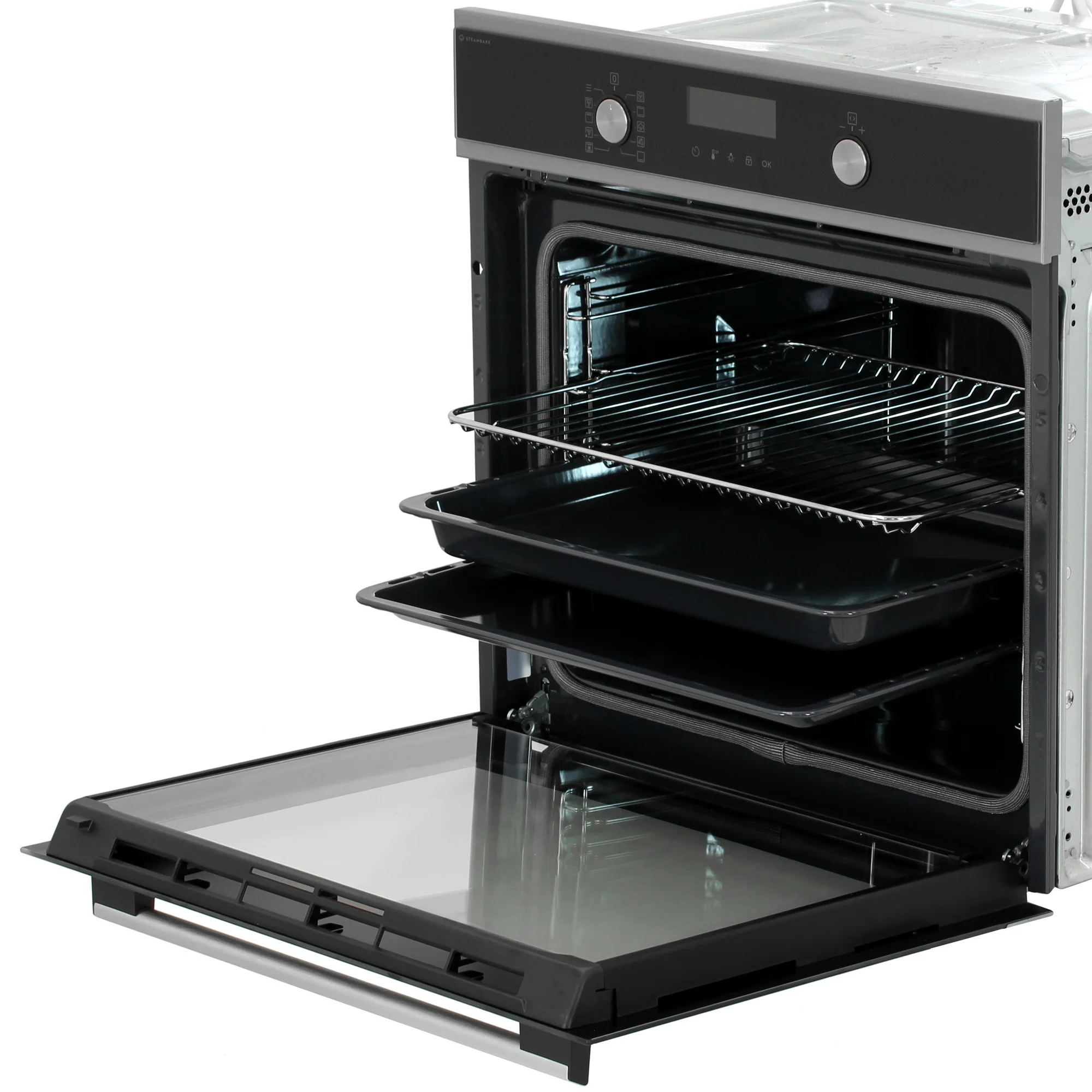 Духовой шкаф Электрический Electrolux EOD6P66X серебристый/черный