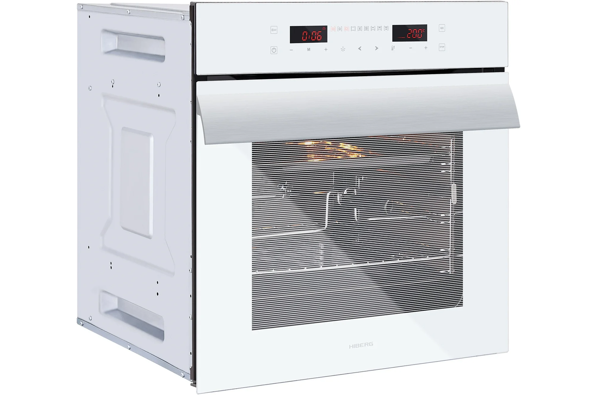 Духовой шкаф Электрический Hiberg VM 6192 W белый