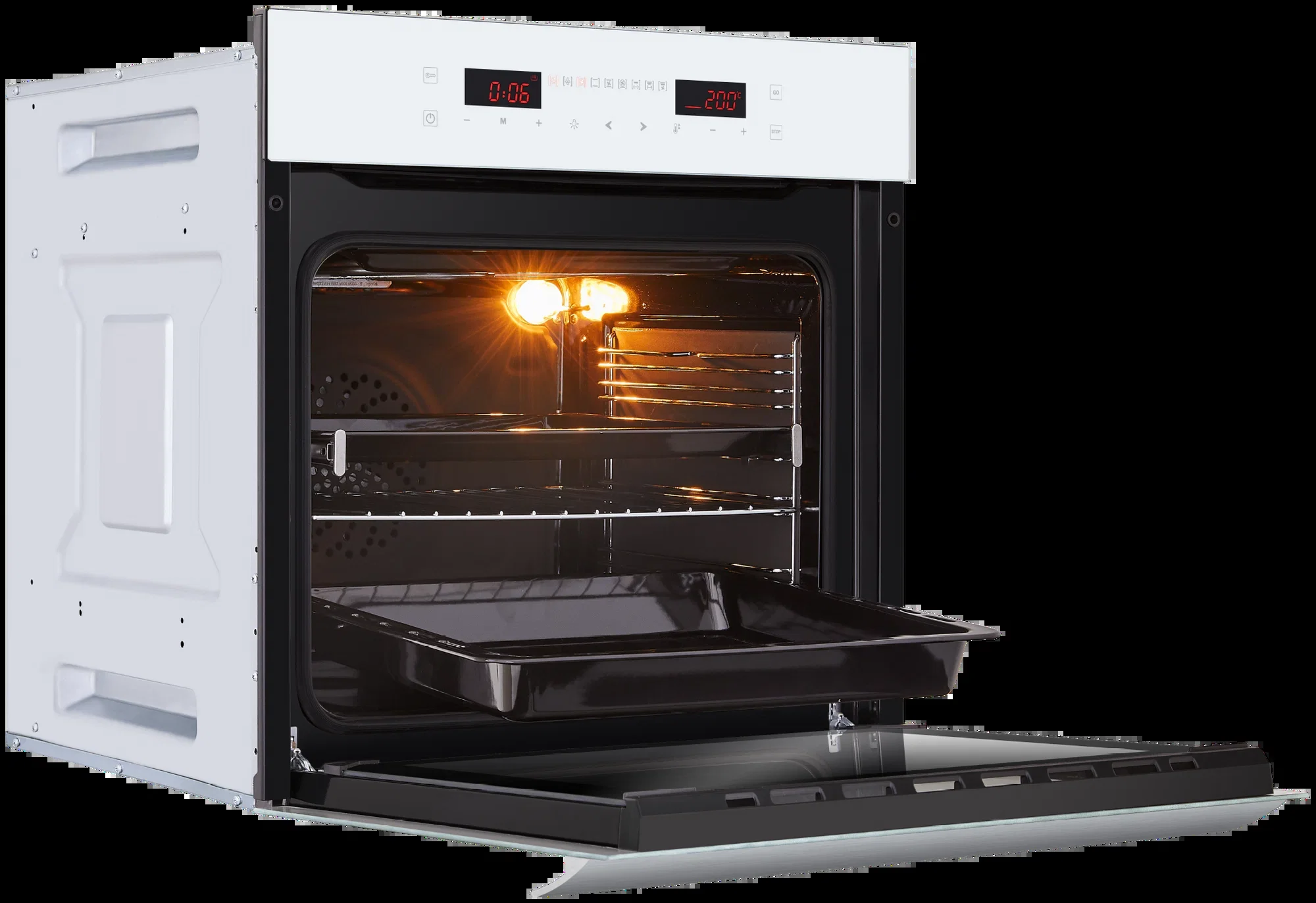 Духовой шкаф Электрический Hiberg VM 6192 W белый