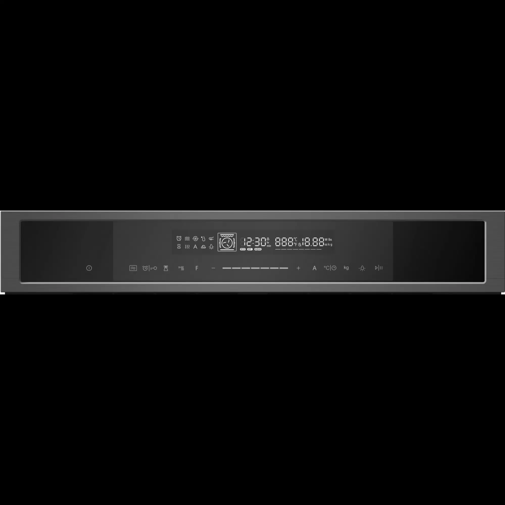 Духовой шкаф Электрический Hyundai HMEO 6580 DX черный/графитовый