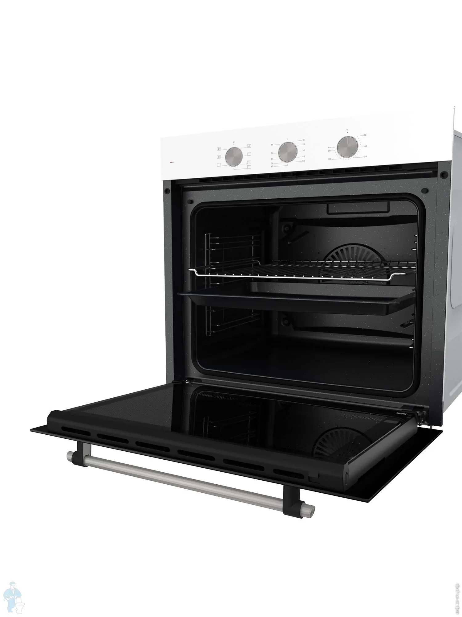 Духовой шкаф Электрический Lex EDP 680 IX MAX нержавеющая сталь