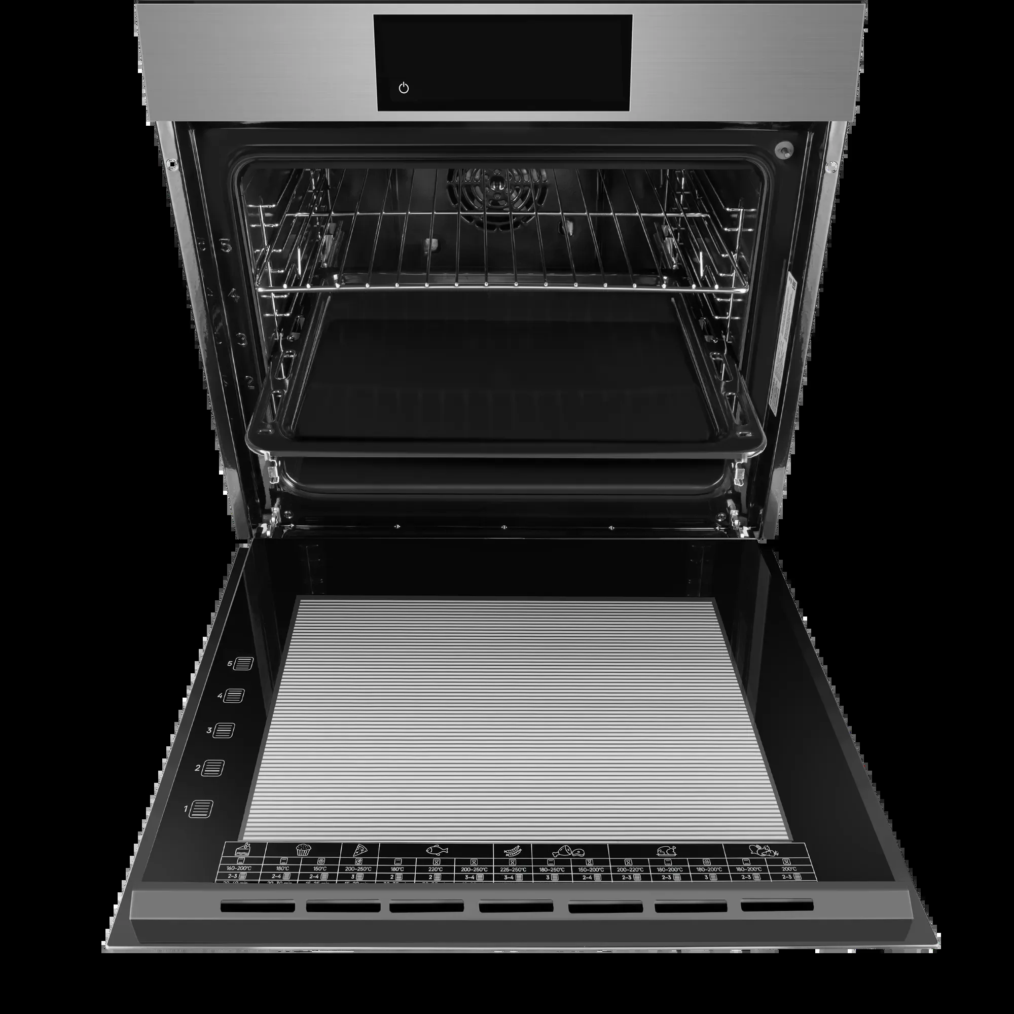 Духовой шкаф Электрический Maunfeld AEOD76106S серебристый