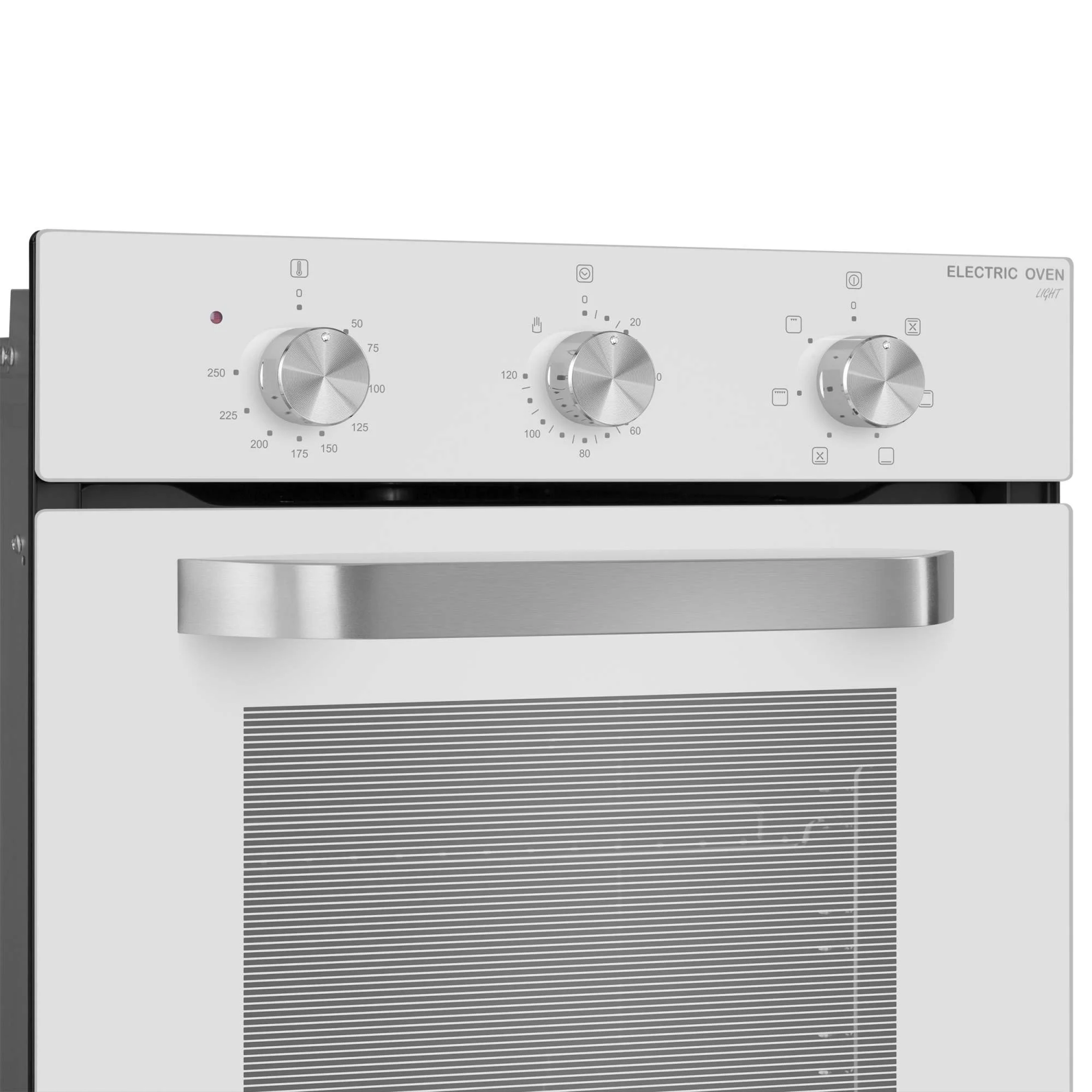 Духовой шкаф Электрический Meferi Light MEO456WH белый/нержавеющая сталь