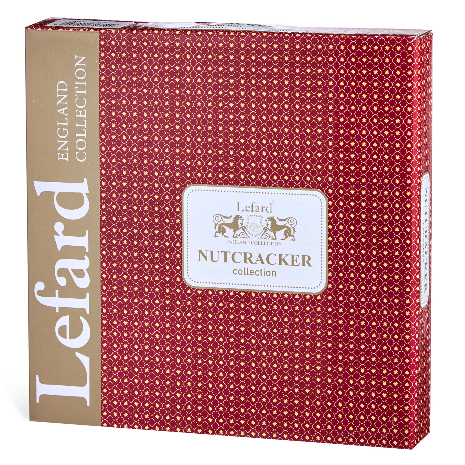 НАБОР ФИГУРНЫХ ТАРЕЛОК ЗАКУСОЧНЫХ LEFARD "NUTCRACKER" 2 ШТ. 20,5*2 СМ (КОР=16НАБ.)
