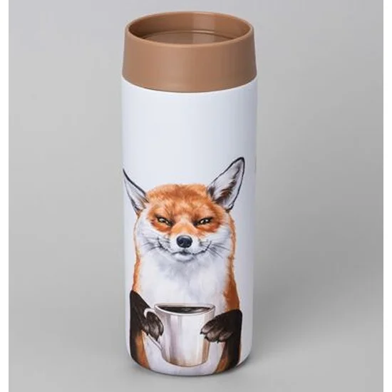 ТЕРМОКРУЖКА FOXY 350 МЛ, КОЛБА НЕРЖ.СТАЛЬ 18/10