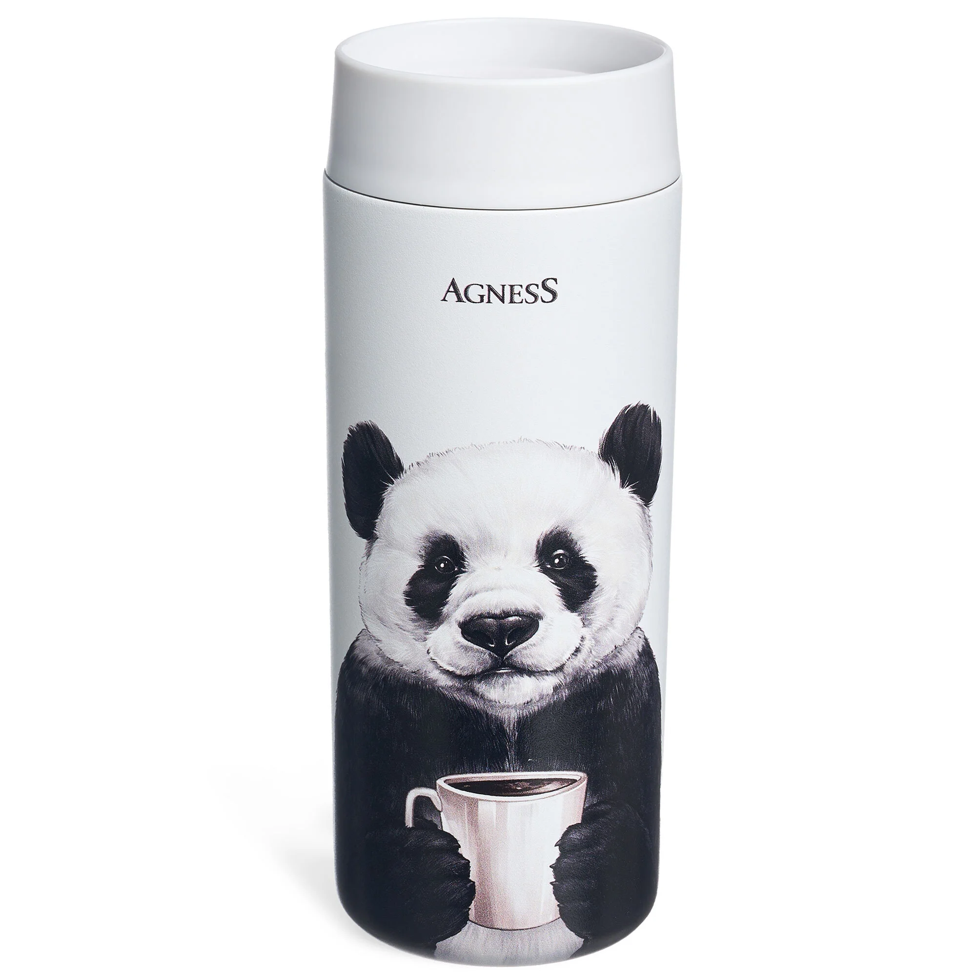 ТЕРМОКРУЖКА PANDA 350 МЛ, КОЛБА НЕРЖ.СТАЛЬ 18/10