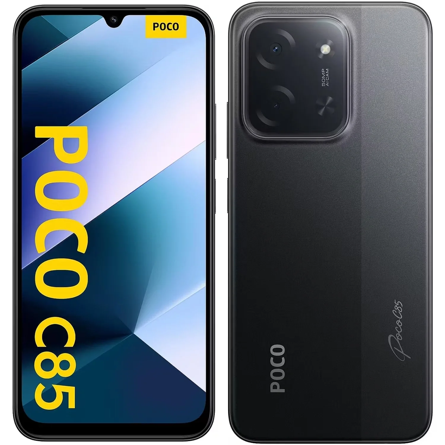 Смартфон POCO C85 6/128Gb черный (MZB0LGERU)