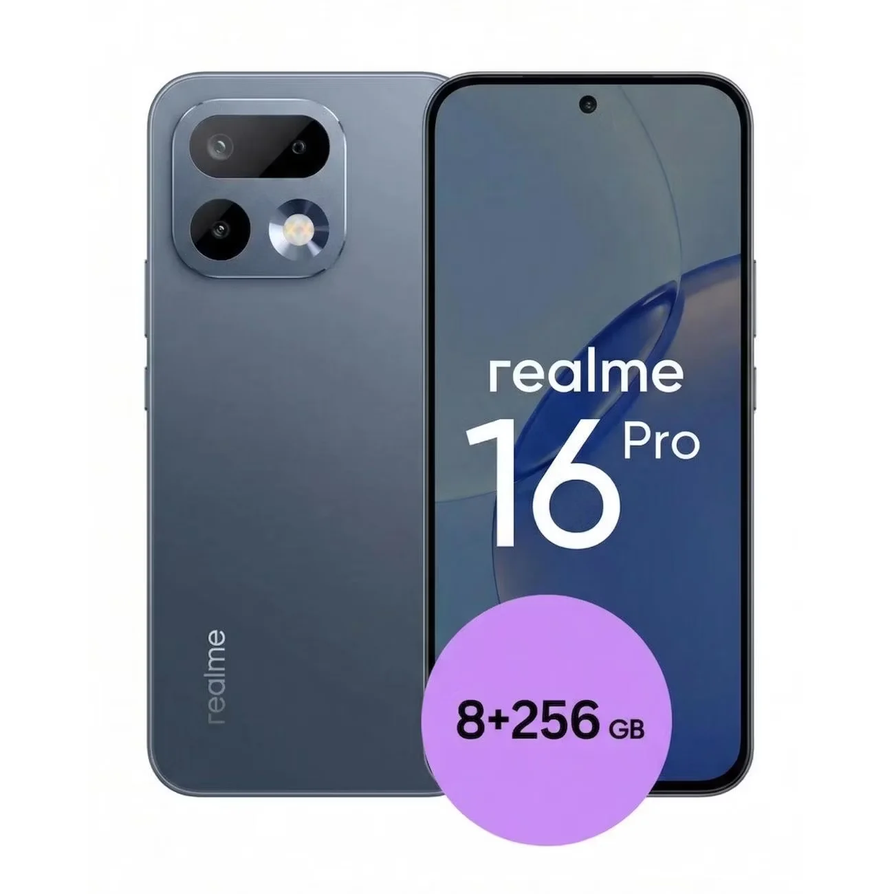 Смартфон Realme 16 Pro RMX5120 8/256Gb графитовый
