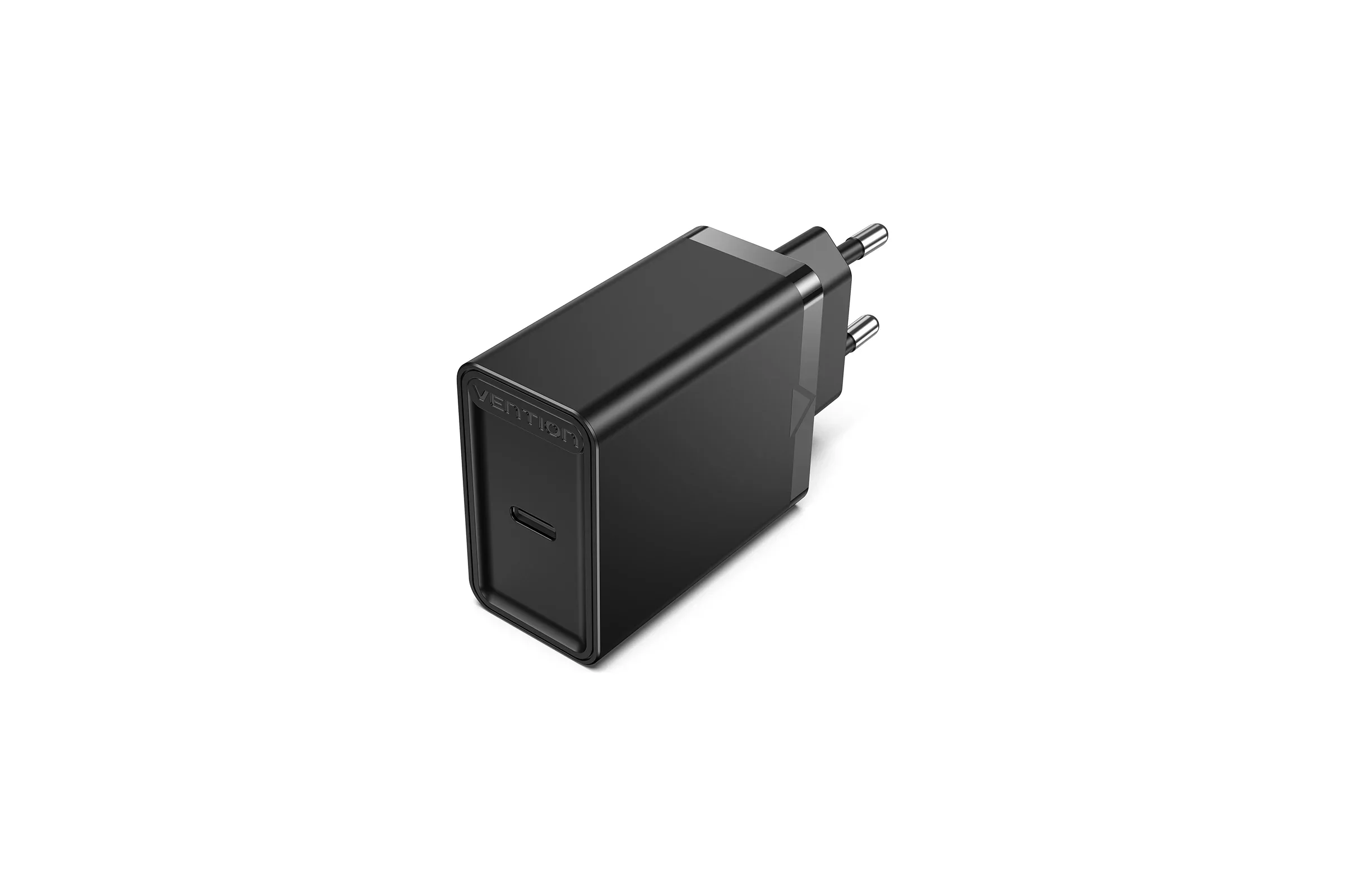 Зарядное устройство Vention на 1 порт USB C, QC 4.0, черный (FADB0-EU)