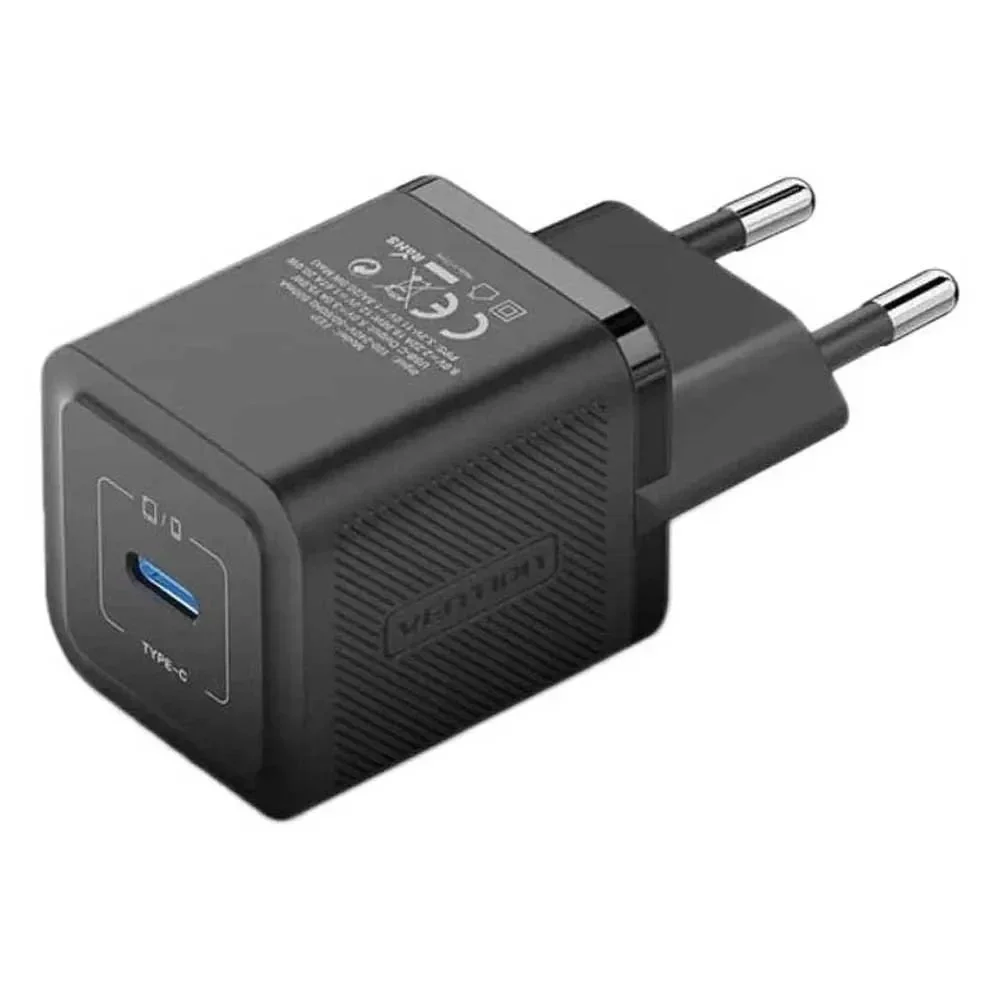 Зарядное устройство Vention на 1 порт USB С, GaN, 20W, белый (FEPW0-EU)