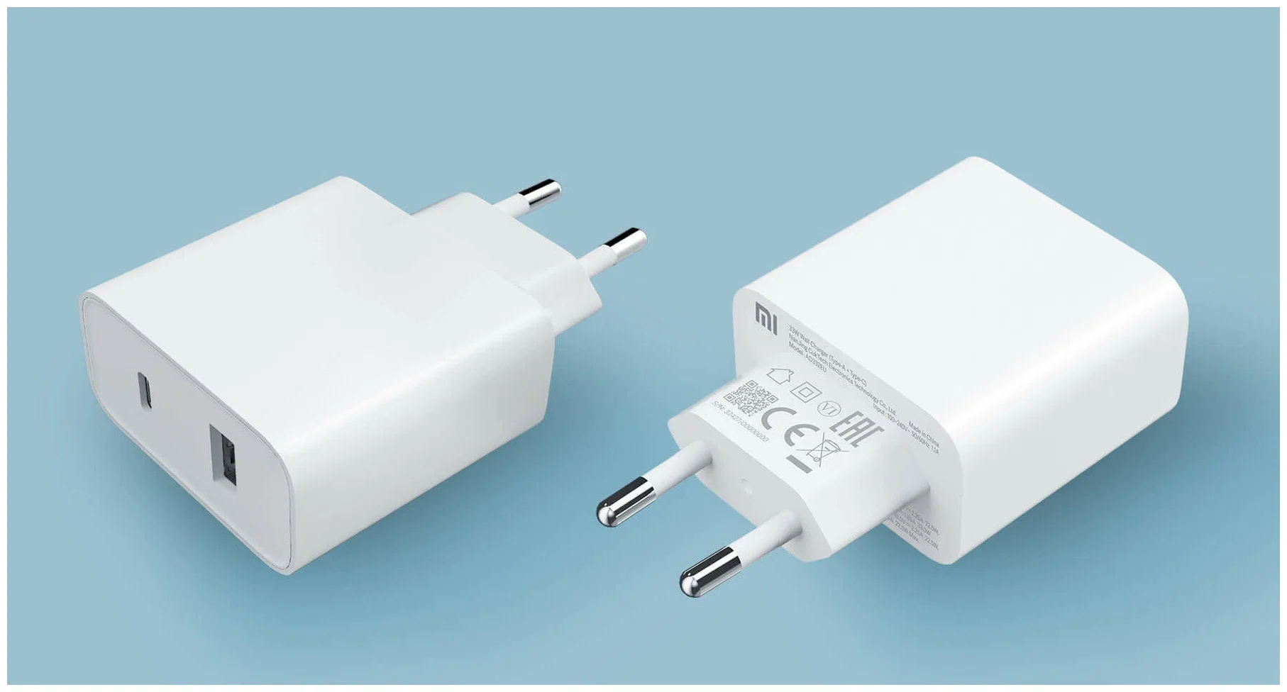 Зарядное устройство Xiaomi Mi 33W Wall Charger (Type-A+Type-C)