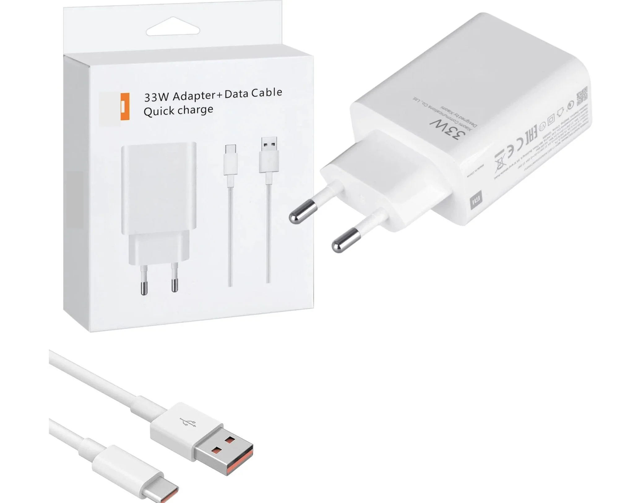 Зарядное устройство Xiaomi Mi 33W Wall Charger (Type-A+Type-C)
