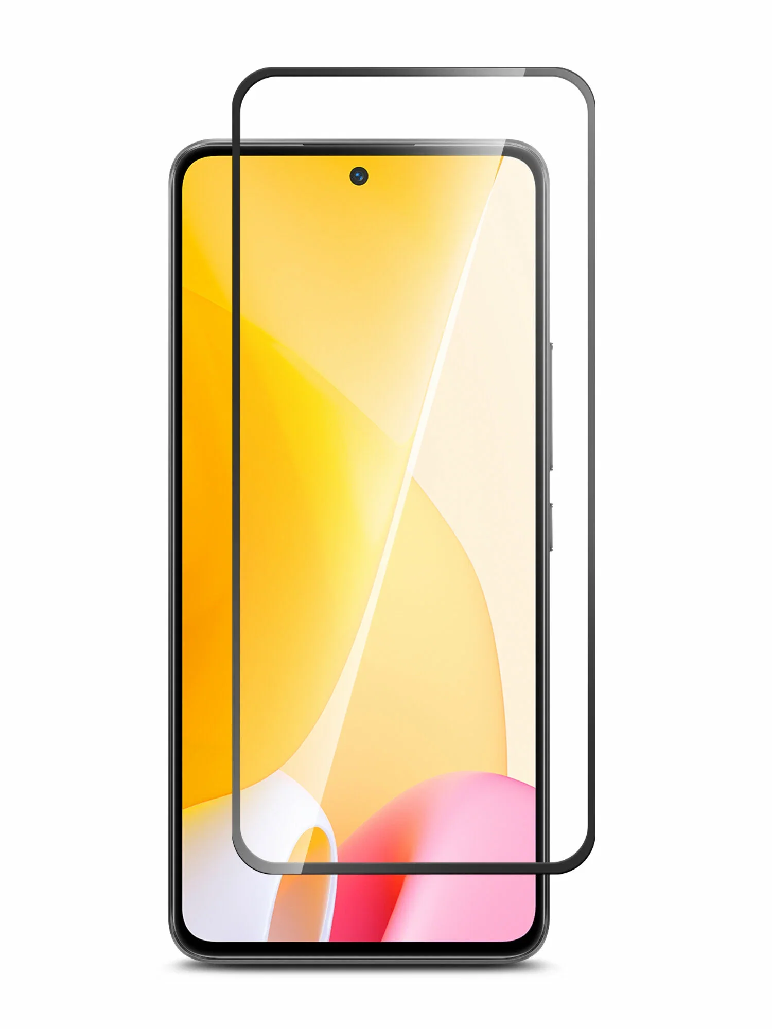 Защитная пленка и стекло Red Line Xiaomi. 12 Lite, Full Screen tempered glass, FULL GLUE, черный