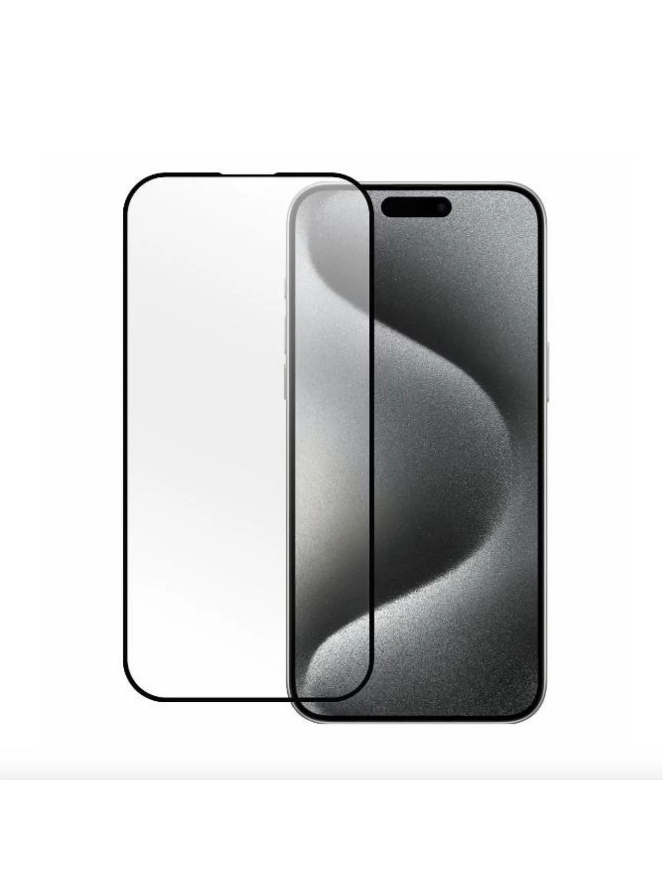 Защитная пленка и стекло Type Gorilla Full Cover Anti-glare Glass Anti static, iPhone 15 Pro 6.1, Black (NPT9-15P-BK)