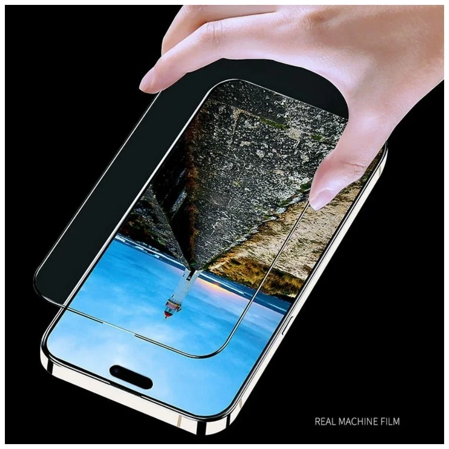 Защитная пленка и стекло Type Gorilla Ultra Clear AR, Anti-Reflective HD Glass, iPhone 16/15, 6.1, Black (MT26-15-16-BK)