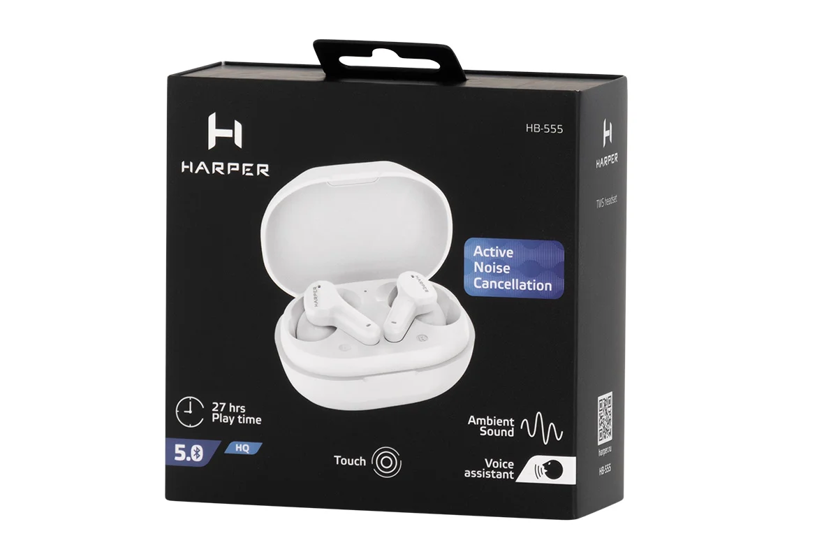 Наушники Harper HB-555 White