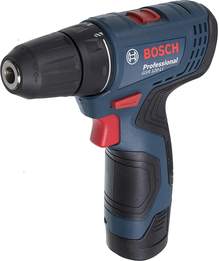 Дрель-шуруповерт Bosch GSR 120 Li аккум. патрон:быстрозажимной (кейс в комплекте) (06019G80F0)