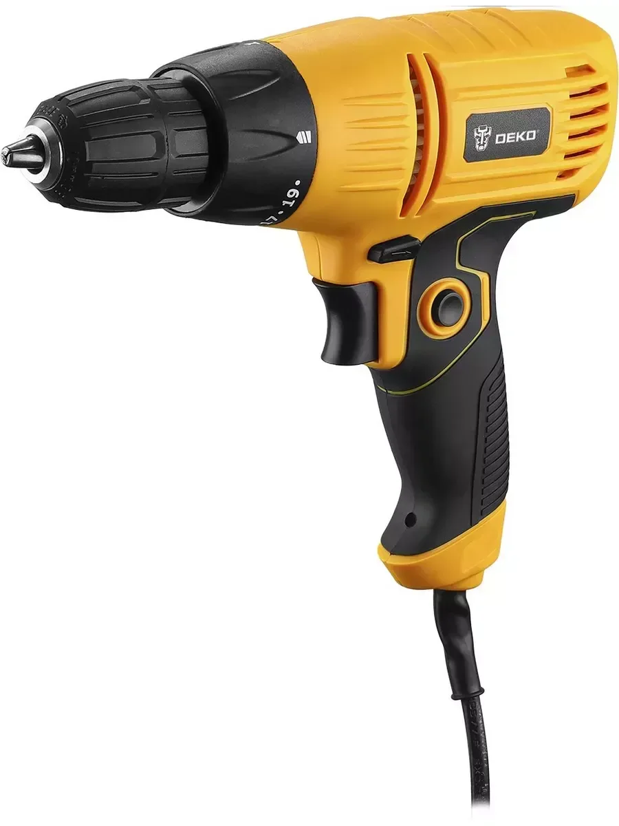 Дрель-шуруповерт Deko DKSD500W 500Вт патрон:быстрозажимной (063-4053)