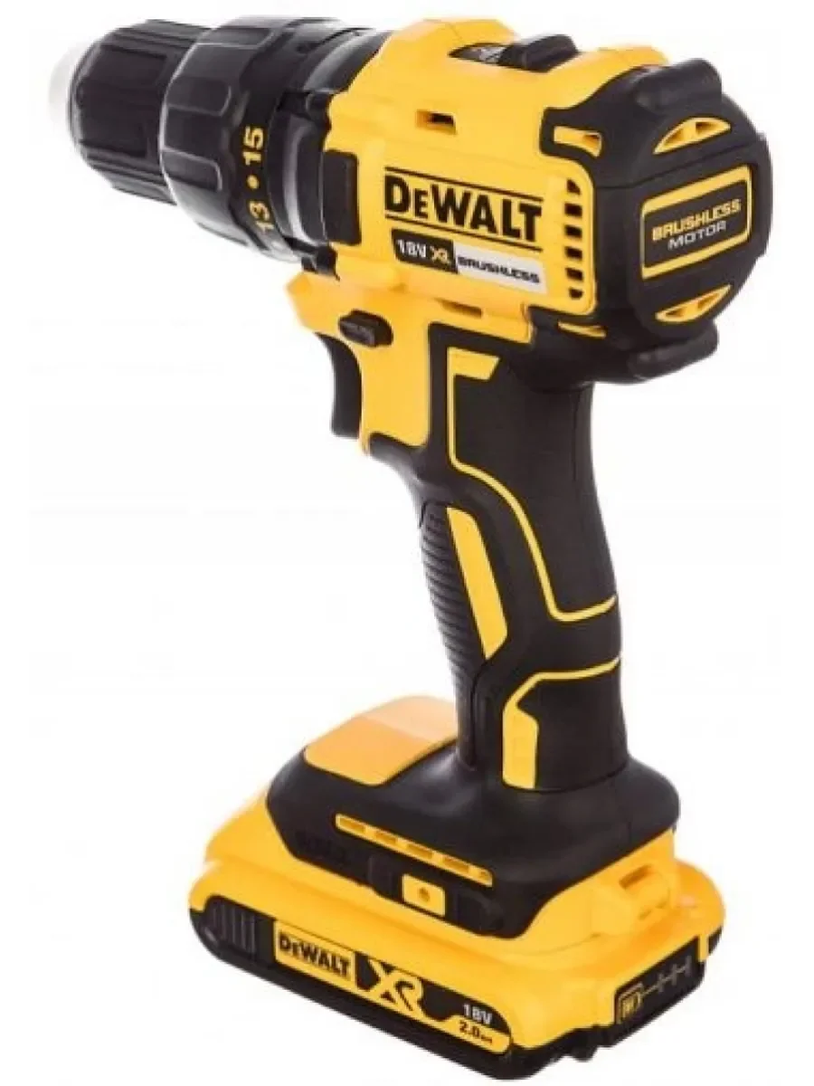 Дрель-шуруповерт DeWalt DCD777D2T-QW аккум. патрон:быстрозажимной (кейс в комплекте)