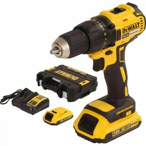 Дрель-шуруповерт DeWalt DCD777D2T-QW аккум. патрон:быстрозажимной (кейс в комплекте)